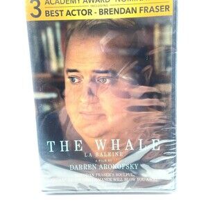 The Whale (La Baleine) Brendan Fraser DVD BILINGUAL New